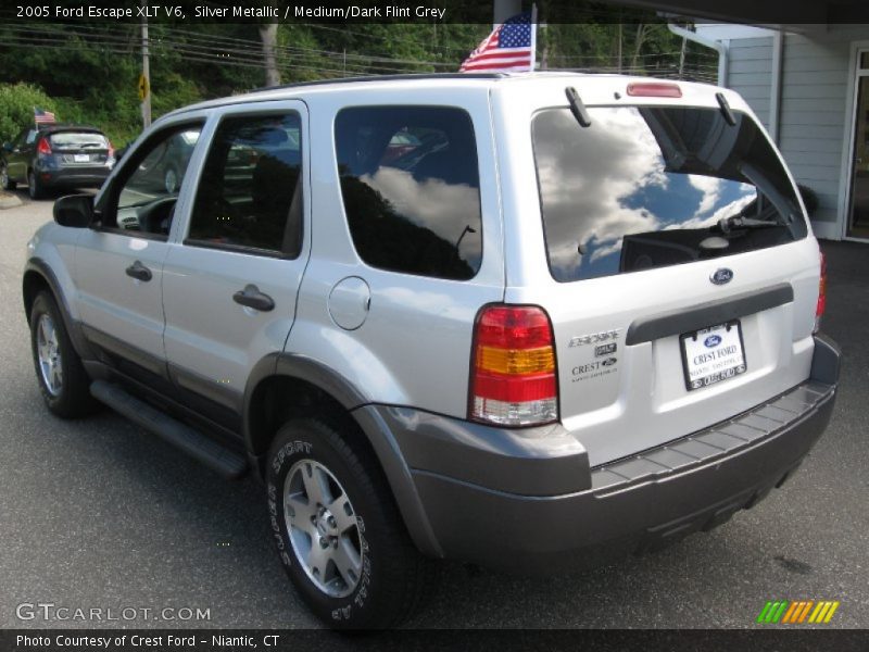 Silver Metallic / Medium/Dark Flint Grey 2005 Ford Escape XLT V6