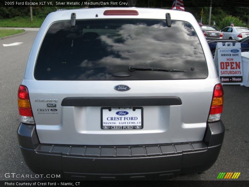 Silver Metallic / Medium/Dark Flint Grey 2005 Ford Escape XLT V6