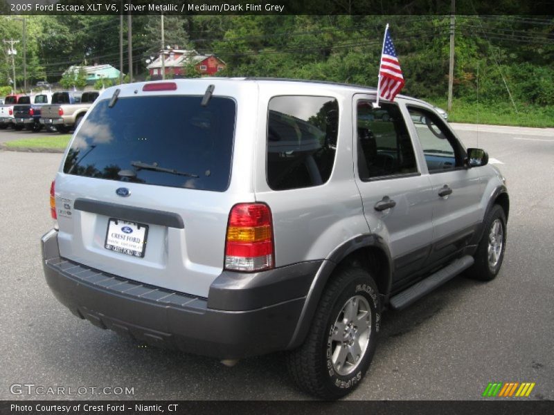 Silver Metallic / Medium/Dark Flint Grey 2005 Ford Escape XLT V6