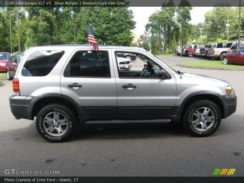 Silver Metallic / Medium/Dark Flint Grey 2005 Ford Escape XLT V6