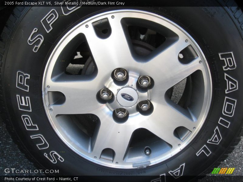 Silver Metallic / Medium/Dark Flint Grey 2005 Ford Escape XLT V6
