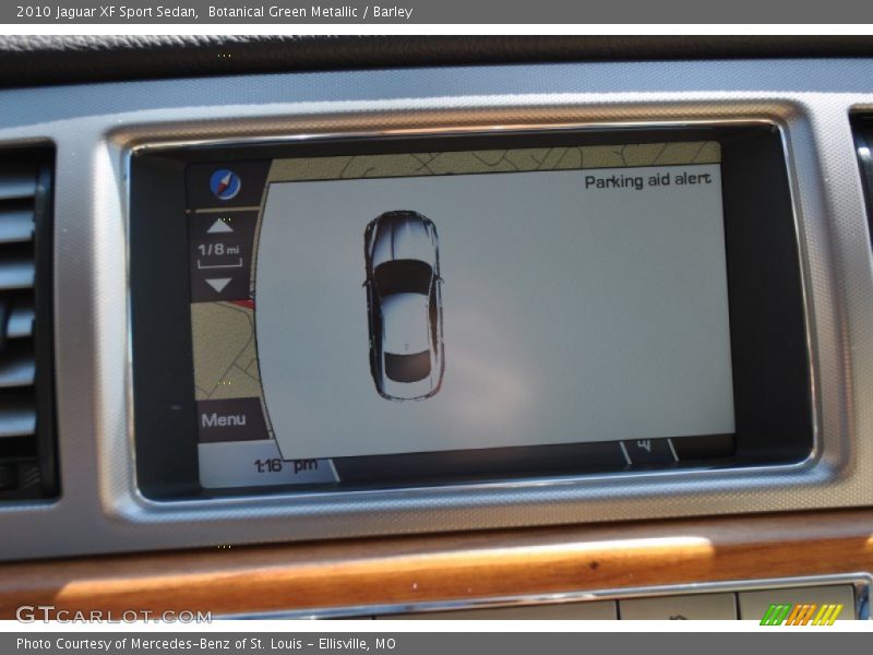 Botanical Green Metallic / Barley 2010 Jaguar XF Sport Sedan