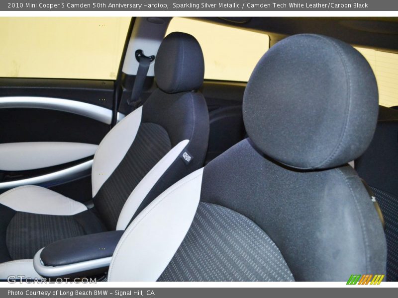 Sparkling Silver Metallic / Camden Tech White Leather/Carbon Black 2010 Mini Cooper S Camden 50th Anniversary Hardtop
