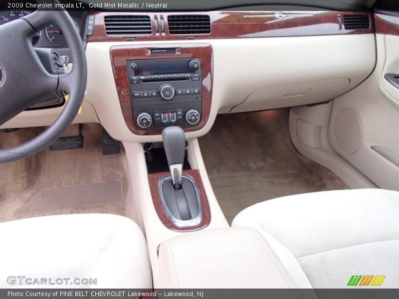 Gold Mist Metallic / Neutral 2009 Chevrolet Impala LT
