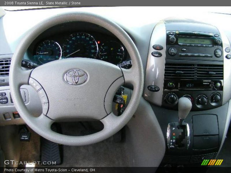 Slate Metallic / Stone 2008 Toyota Sienna LE