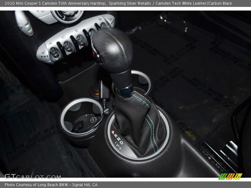 Sparkling Silver Metallic / Camden Tech White Leather/Carbon Black 2010 Mini Cooper S Camden 50th Anniversary Hardtop