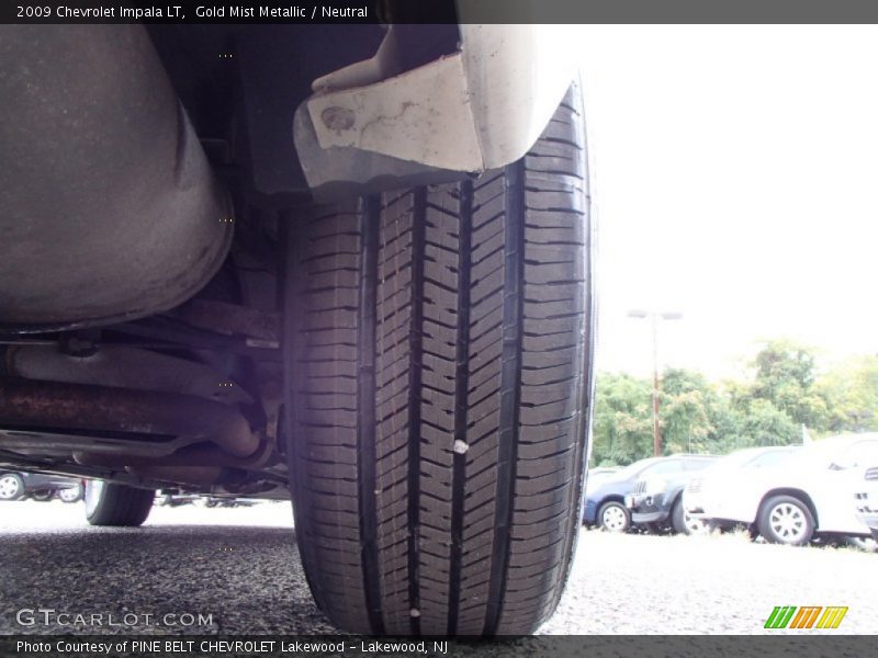 Gold Mist Metallic / Neutral 2009 Chevrolet Impala LT