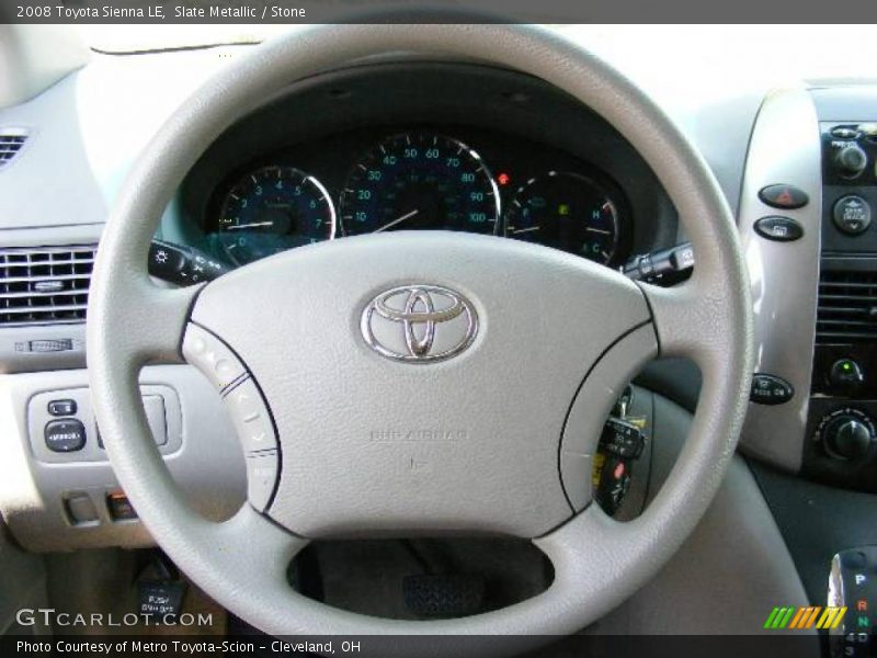 Slate Metallic / Stone 2008 Toyota Sienna LE