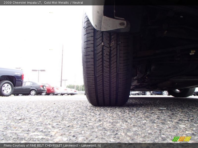 Gold Mist Metallic / Neutral 2009 Chevrolet Impala LT