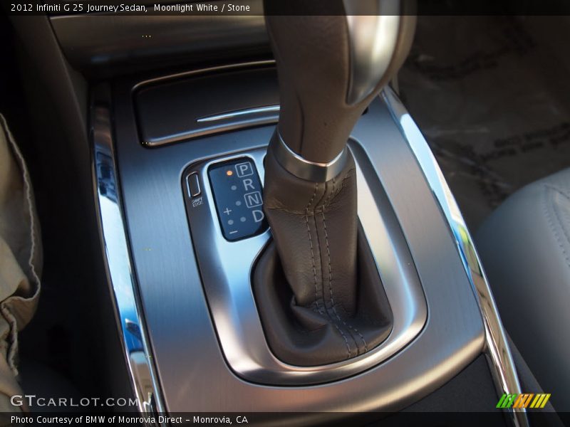 Moonlight White / Stone 2012 Infiniti G 25 Journey Sedan