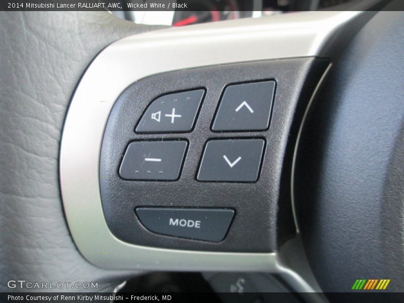Controls of 2014 Lancer RALLIART AWC