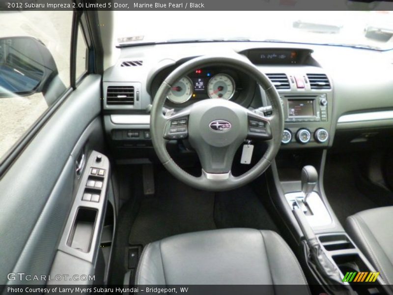Marine Blue Pearl / Black 2012 Subaru Impreza 2.0i Limited 5 Door