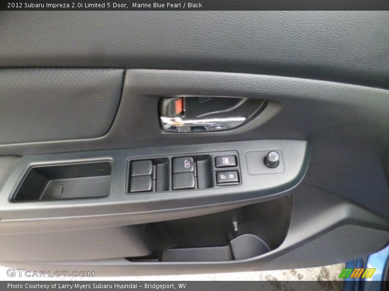 Marine Blue Pearl / Black 2012 Subaru Impreza 2.0i Limited 5 Door