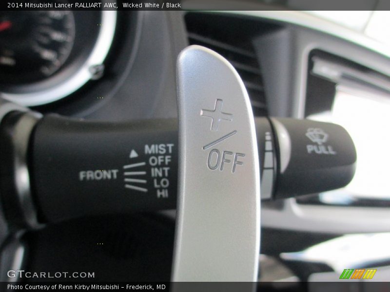 2014 Lancer RALLIART AWC 6 Speed Twin Clutch Sportronic Shifter