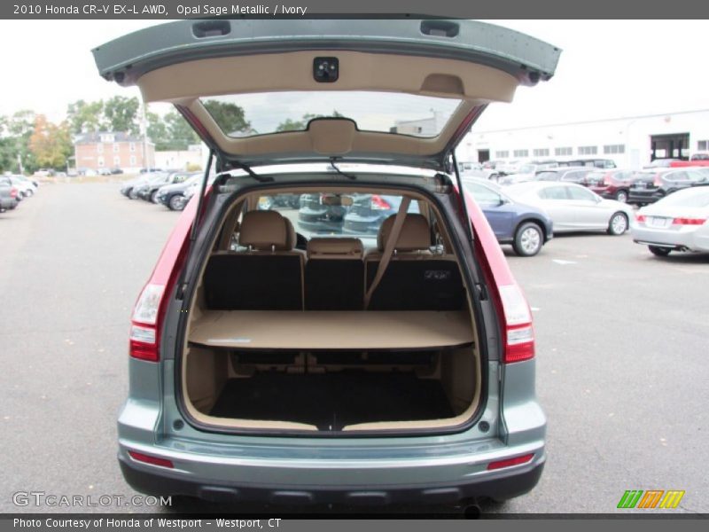 Opal Sage Metallic / Ivory 2010 Honda CR-V EX-L AWD
