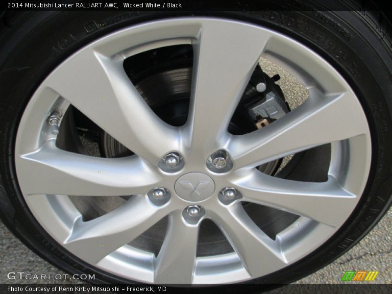  2014 Lancer RALLIART AWC Wheel