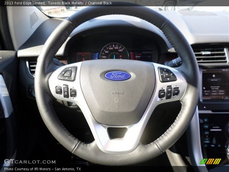 Tuxedo Black Metallic / Charcoal Black 2013 Ford Edge Limited