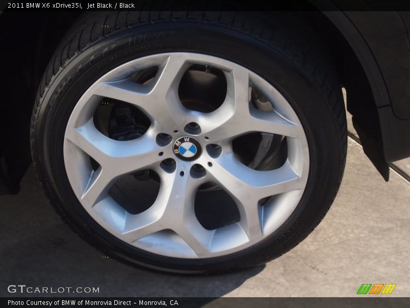 Jet Black / Black 2011 BMW X6 xDrive35i
