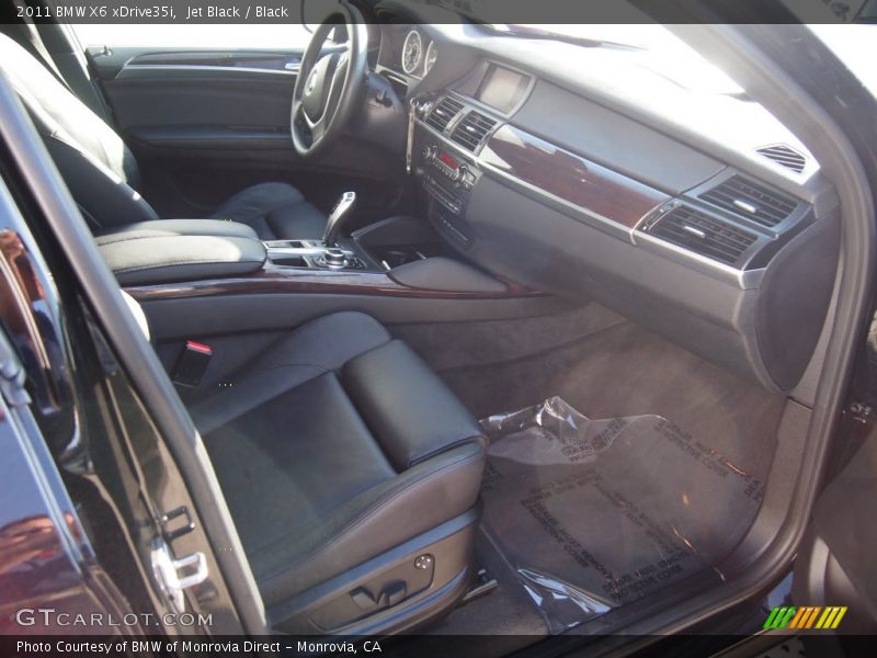 Jet Black / Black 2011 BMW X6 xDrive35i