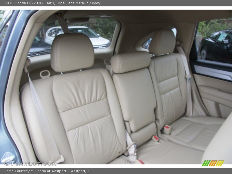 Opal Sage Metallic / Ivory 2010 Honda CR-V EX-L AWD