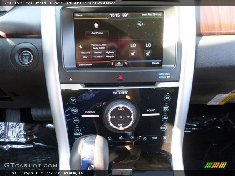 Tuxedo Black Metallic / Charcoal Black 2013 Ford Edge Limited
