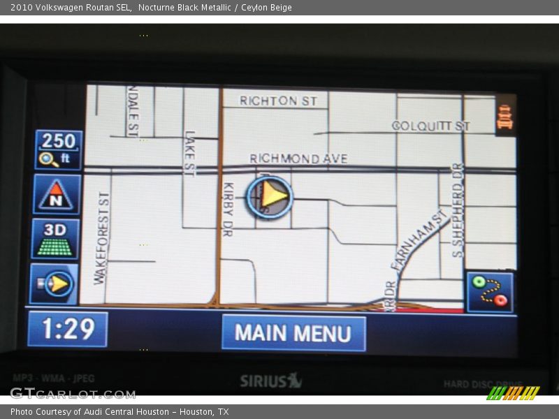 Nocturne Black Metallic / Ceylon Beige 2010 Volkswagen Routan SEL