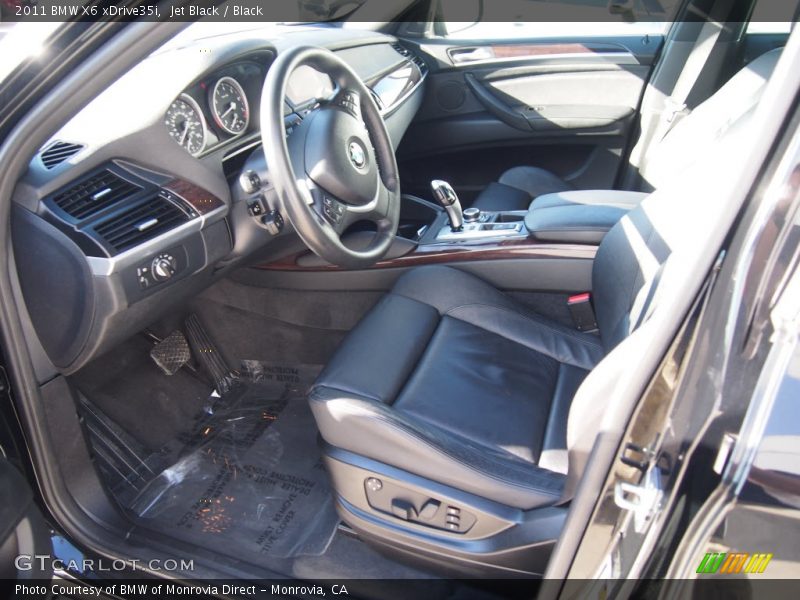 Jet Black / Black 2011 BMW X6 xDrive35i