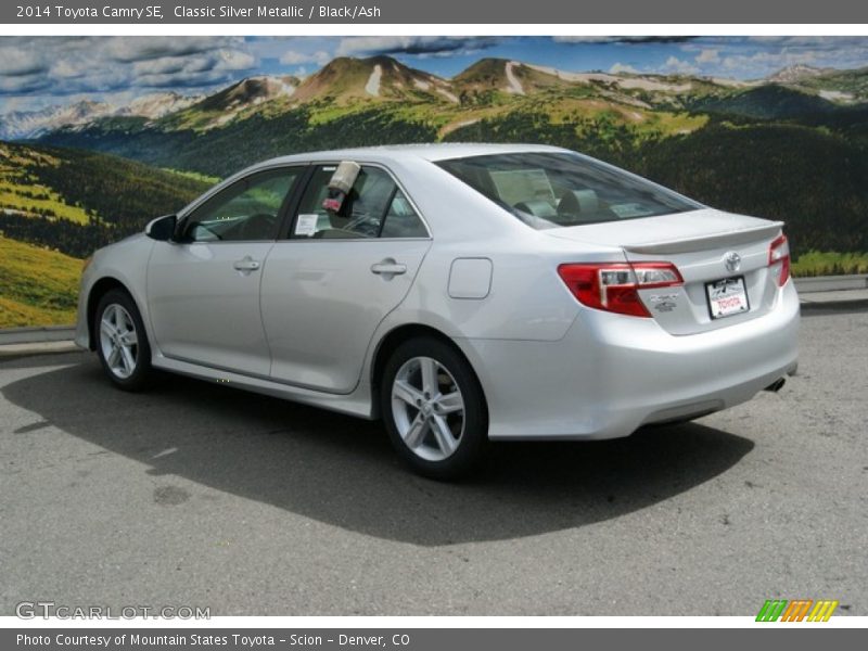 Classic Silver Metallic / Black/Ash 2014 Toyota Camry SE