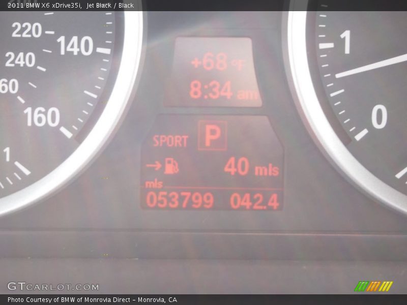 Jet Black / Black 2011 BMW X6 xDrive35i