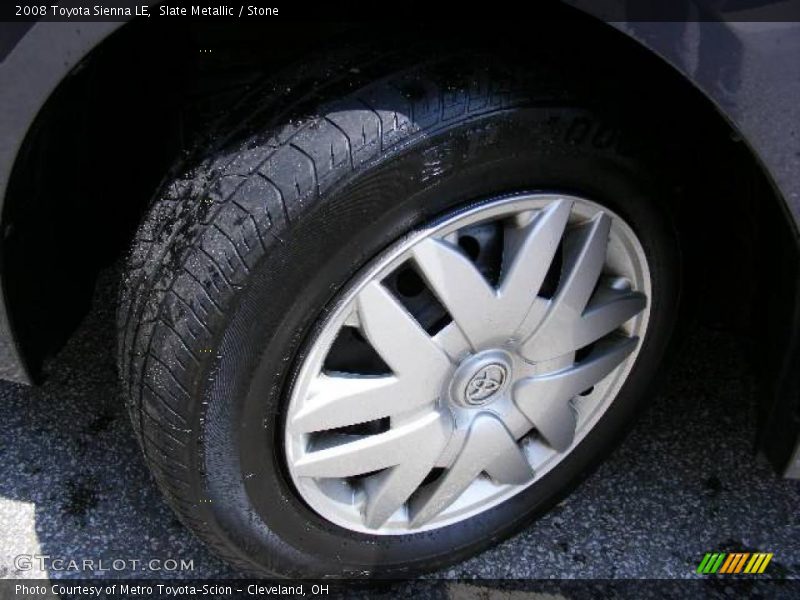 Slate Metallic / Stone 2008 Toyota Sienna LE