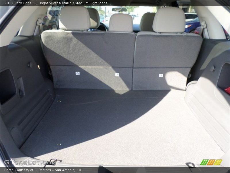Ingot Silver Metallic / Medium Light Stone 2013 Ford Edge SE