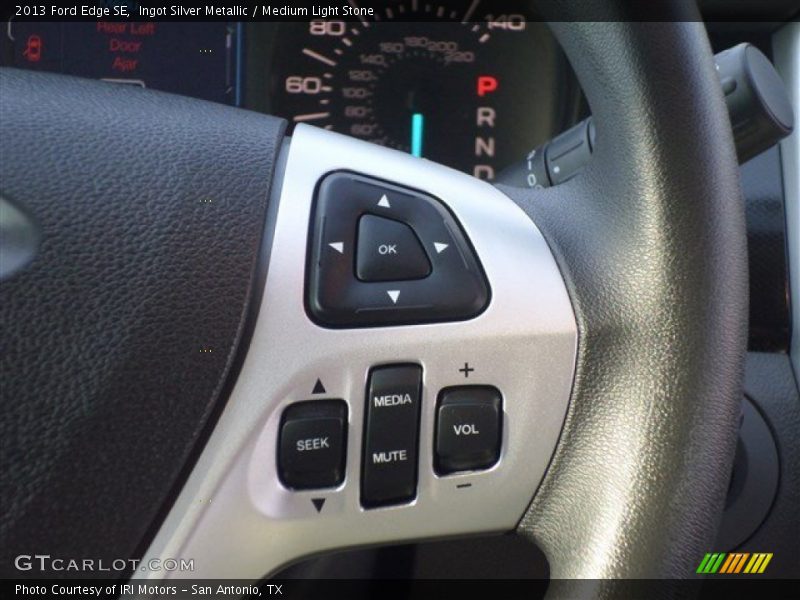 Ingot Silver Metallic / Medium Light Stone 2013 Ford Edge SE