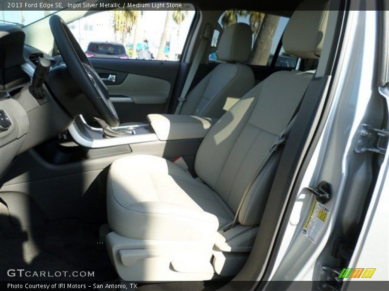 Ingot Silver Metallic / Medium Light Stone 2013 Ford Edge SE