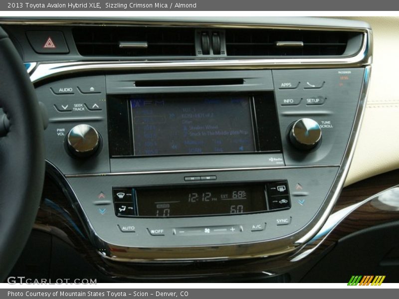 Sizzling Crimson Mica / Almond 2013 Toyota Avalon Hybrid XLE