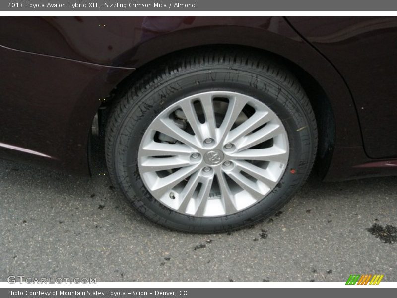 Sizzling Crimson Mica / Almond 2013 Toyota Avalon Hybrid XLE