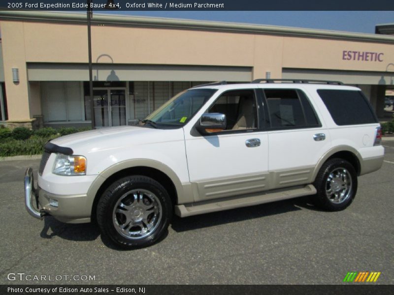 Oxford White / Medium Parchment 2005 Ford Expedition Eddie Bauer 4x4