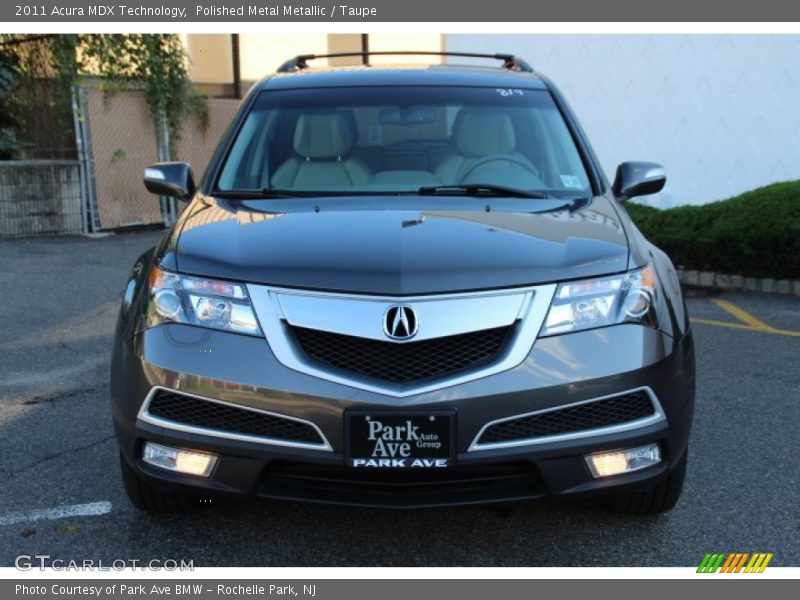 Polished Metal Metallic / Taupe 2011 Acura MDX Technology