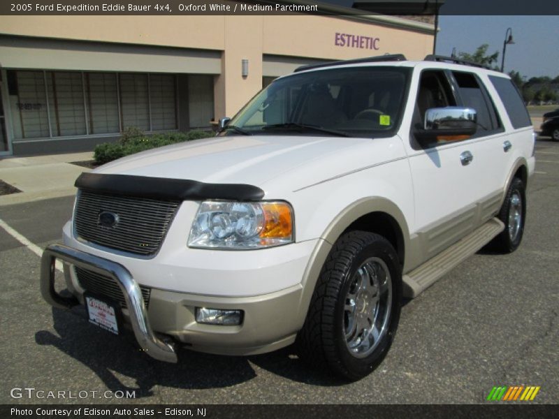 Oxford White / Medium Parchment 2005 Ford Expedition Eddie Bauer 4x4
