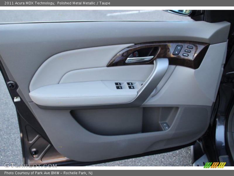 Polished Metal Metallic / Taupe 2011 Acura MDX Technology