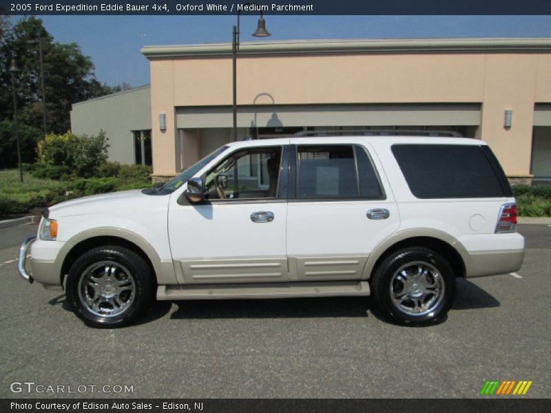 Oxford White / Medium Parchment 2005 Ford Expedition Eddie Bauer 4x4