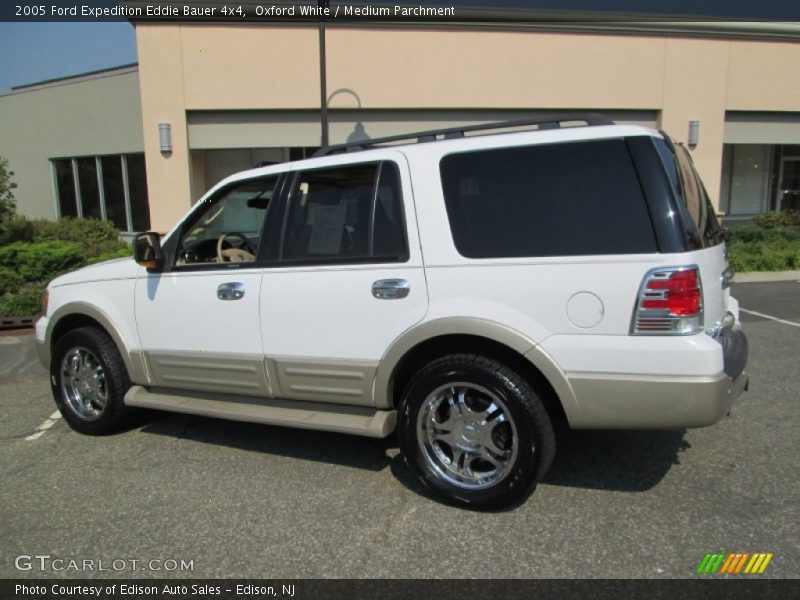 Oxford White / Medium Parchment 2005 Ford Expedition Eddie Bauer 4x4