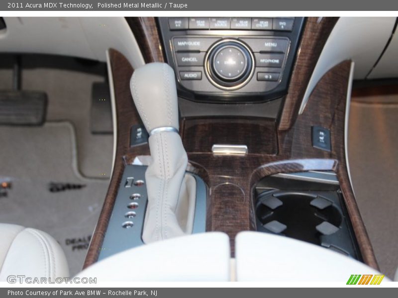 Polished Metal Metallic / Taupe 2011 Acura MDX Technology