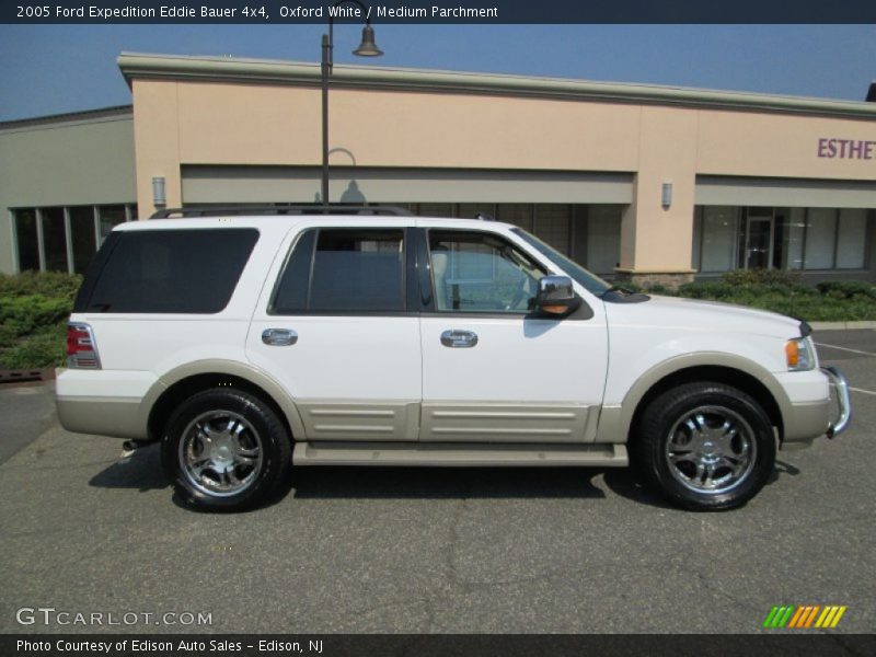 Oxford White / Medium Parchment 2005 Ford Expedition Eddie Bauer 4x4