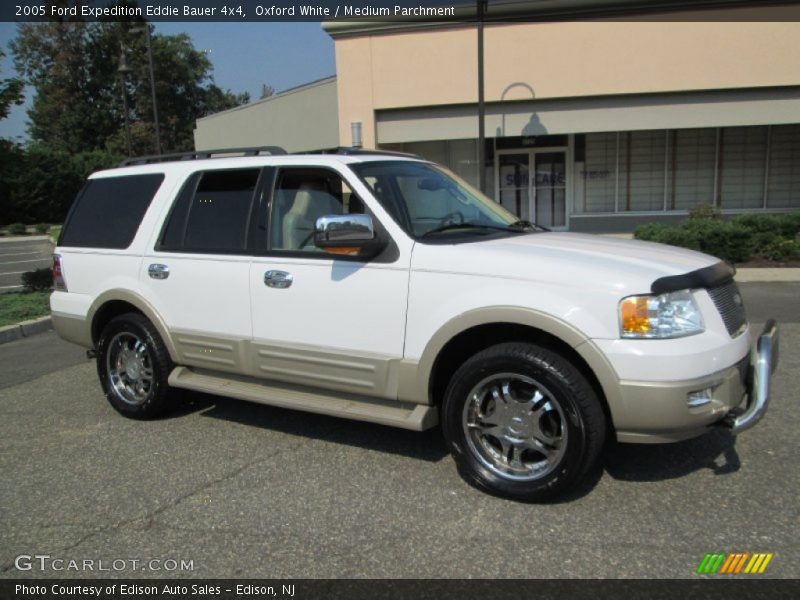 Oxford White / Medium Parchment 2005 Ford Expedition Eddie Bauer 4x4