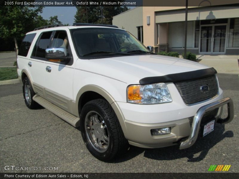 Oxford White / Medium Parchment 2005 Ford Expedition Eddie Bauer 4x4