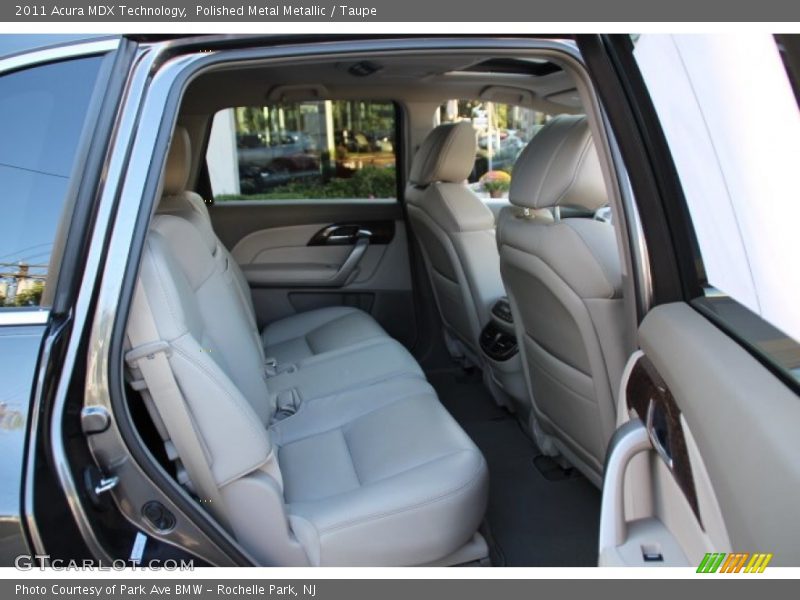 Polished Metal Metallic / Taupe 2011 Acura MDX Technology