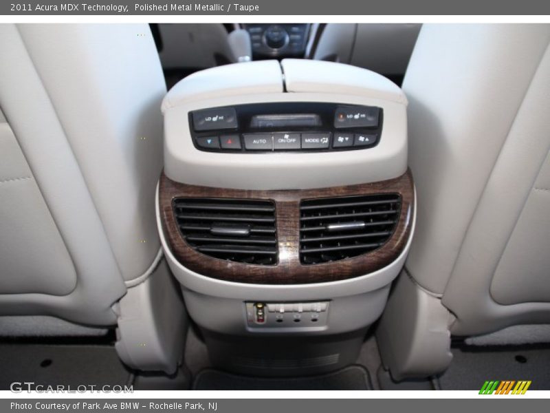 Polished Metal Metallic / Taupe 2011 Acura MDX Technology