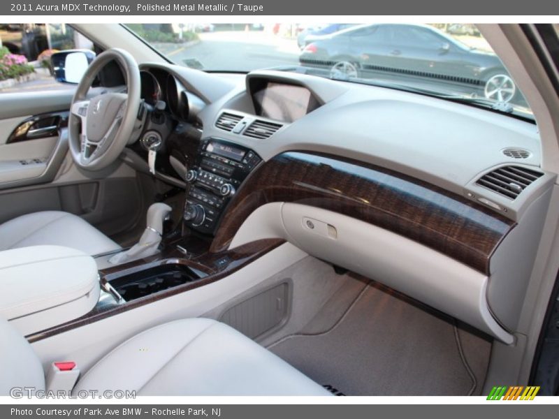 Polished Metal Metallic / Taupe 2011 Acura MDX Technology