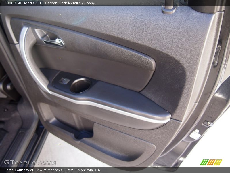 Carbon Black Metallic / Ebony 2008 GMC Acadia SLT