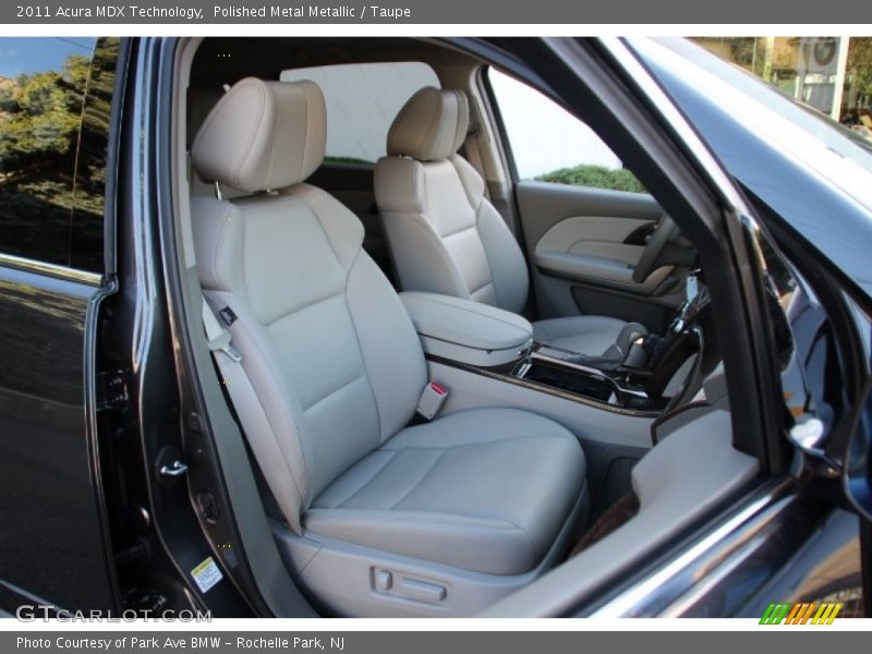 Polished Metal Metallic / Taupe 2011 Acura MDX Technology